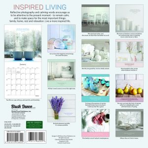 Inspired Living 2020 12 x 12 Inch Monthly Square Wall Calendar by Brush Dance, Photography Quotes Inspiration