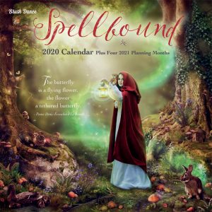 Spellbound 2020 12 x 12 Inch Monthly Square Wall Calendar by Brush Dance, Art Artwork Fantasy Mystical