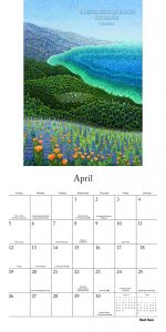 Elsewhere 2020 12 x 12 Inch Monthly Square Wall Calendar by Brush Dance, Paintings Impressionism Arthur Poulin