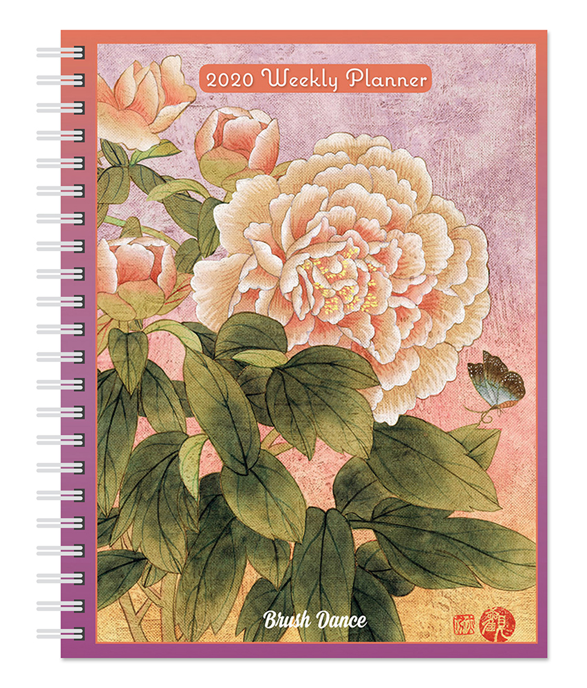 Thich Nhat Hanh 2020 6 x 7.75 Inch Weekly Desk Planner by Brush Dance, Zen Peace Spiritual Leader