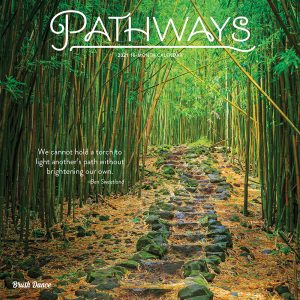 Pathways 2021 12 x 12 Inch Monthly Square Wall Calendar by Brush Dance, Photography Journey Scenic Nature