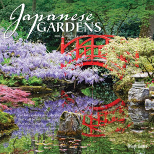 Japanese Gardens | 2023 12 x 24 Inch Monthly Square Wall Calendar | Brush Dance | Gardening Outdoor Home Country Nature