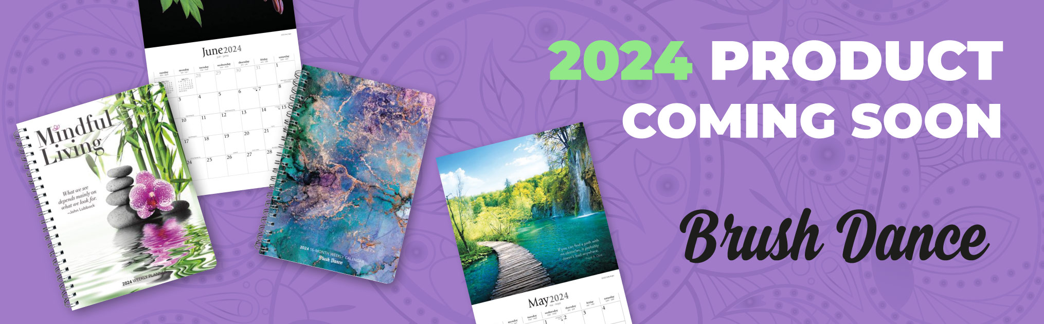 2024 Brush Dance Calendars and Planners